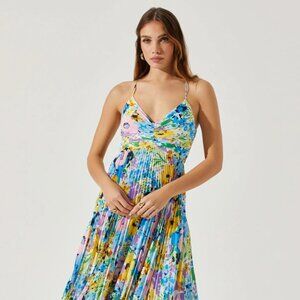 ASTR the Label Blythe wedding guest dress in multi